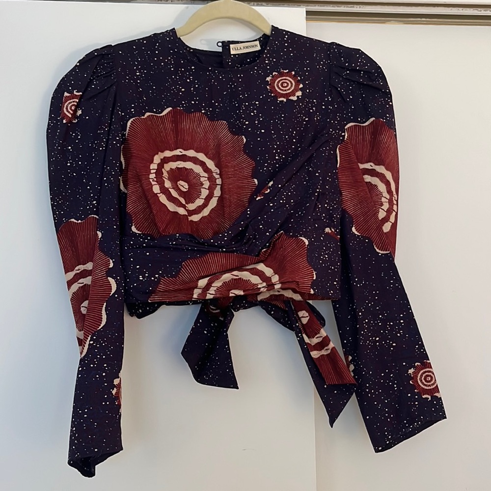 Ulla Johnson tie back top Eden Blouse